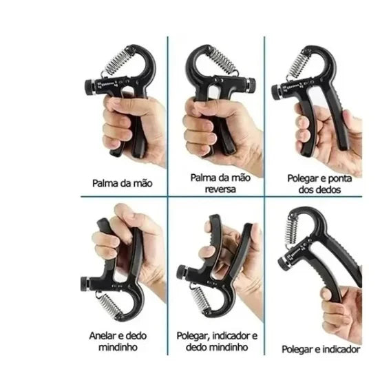 Hand Grip ajustável de 5 a 60 kg — exercitador de mãos