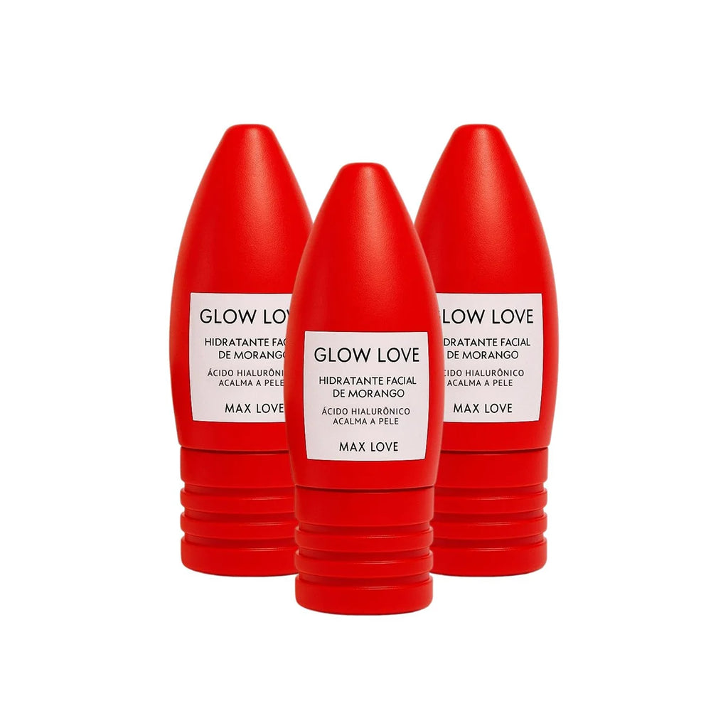 Hidratante facial Glow Love Morango Max Love — 60 g
