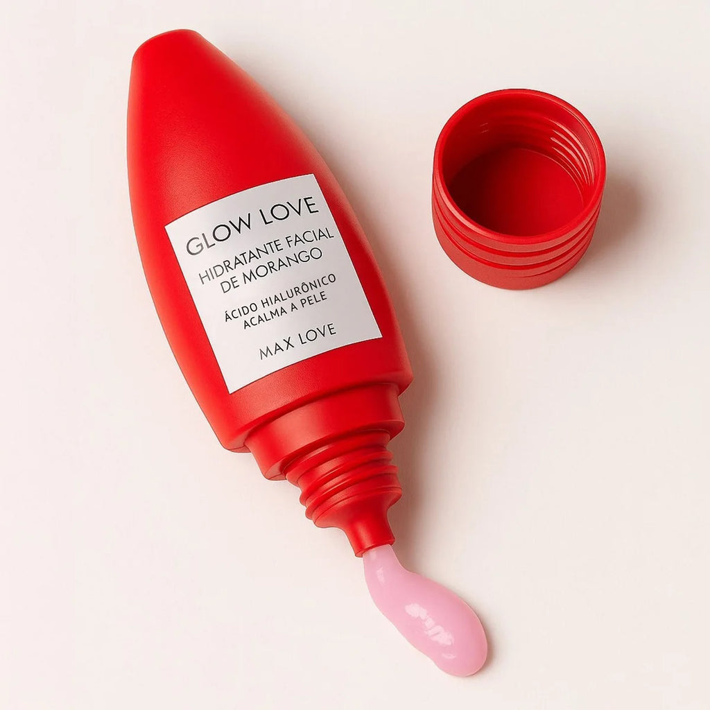 Hidratante facial Glow Love Morango Max Love — 60 g