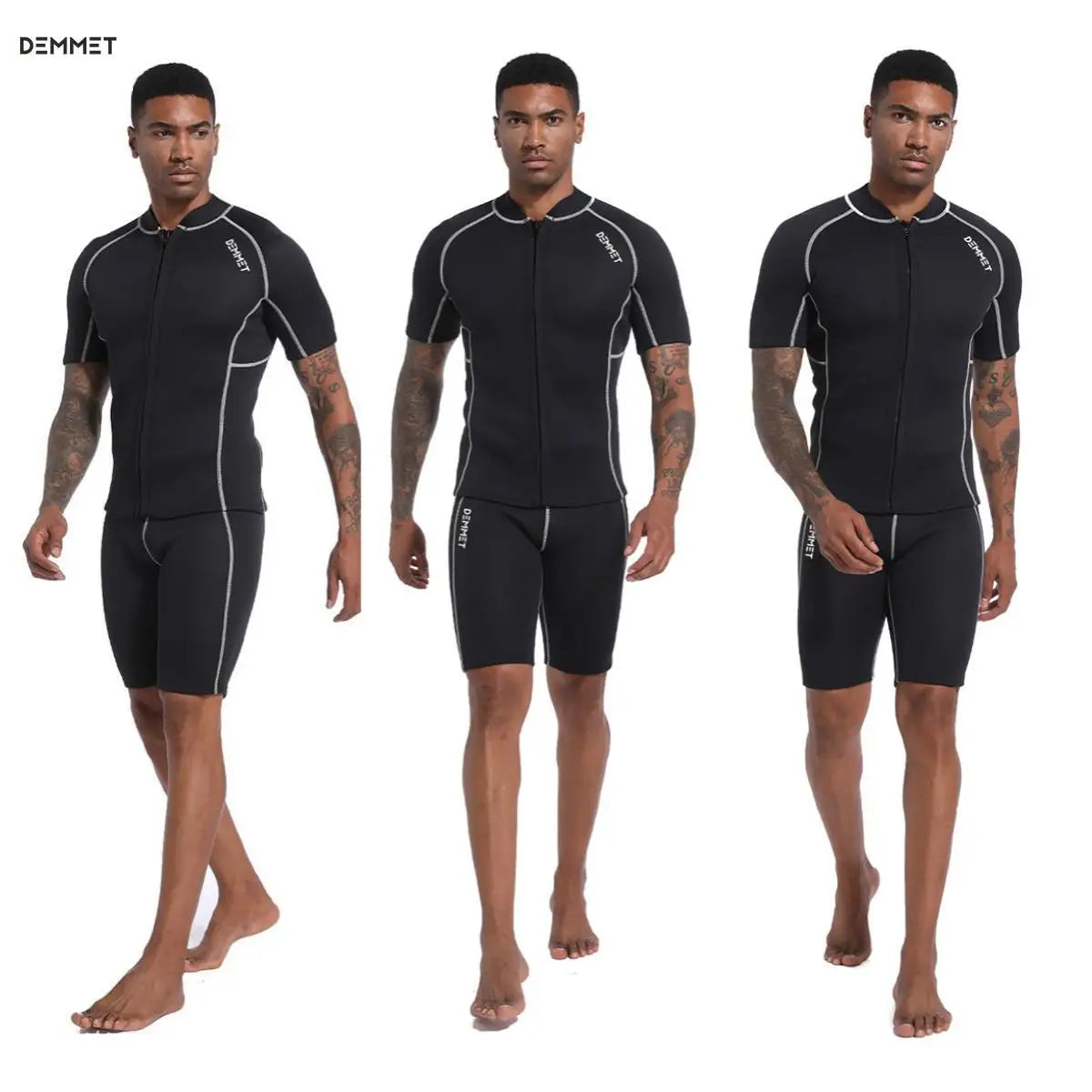 Roupa de neoprene para esportes aquáticos — blusa ou bermuda