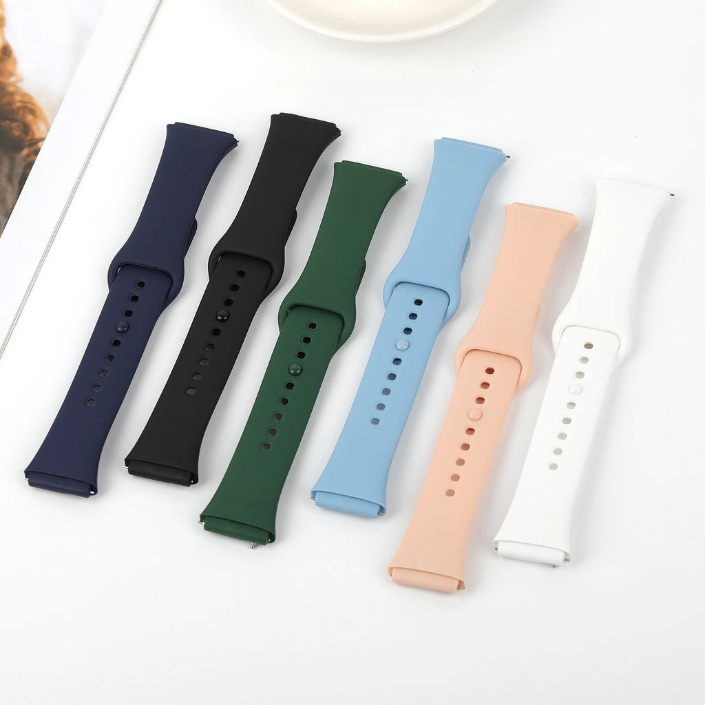 Pulseira de silicone para Redmi Watch 3 Active ou 3 Lite