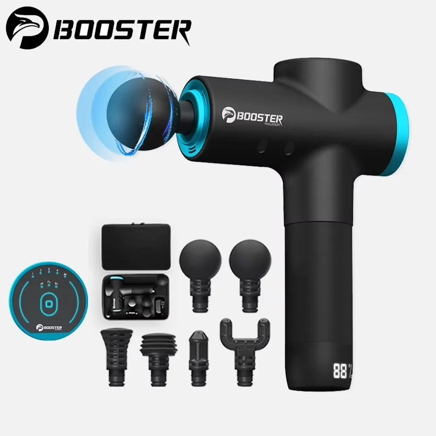 Pistola massageadora Booster M2-B com bolsa